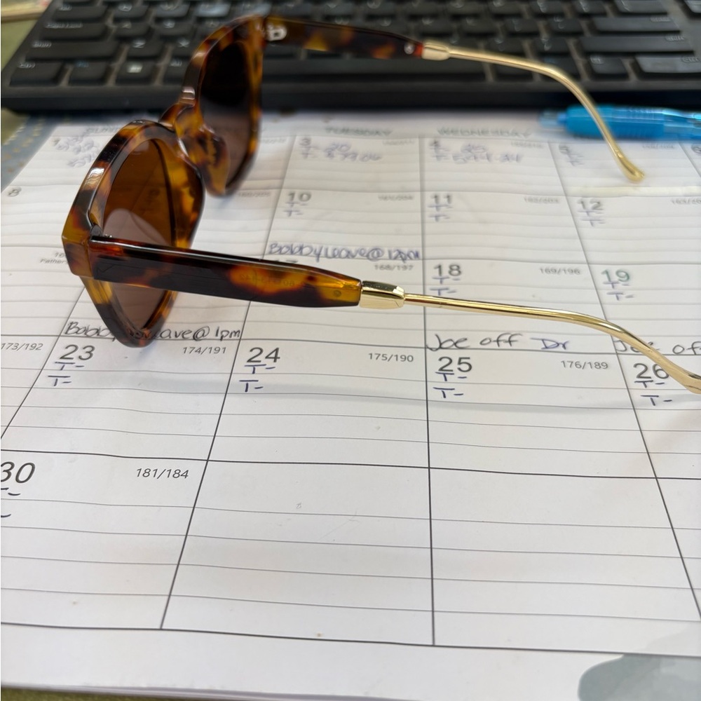 Chic Tortoise Shell Sunglasses - Picture 4 of 5